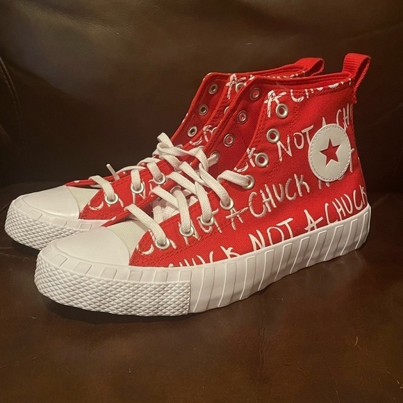 Converse Chuck Taylor Size Mens 9 Women’s 11 NWOT Red 171962C Sneaker Hi… - Picture 7 of 7